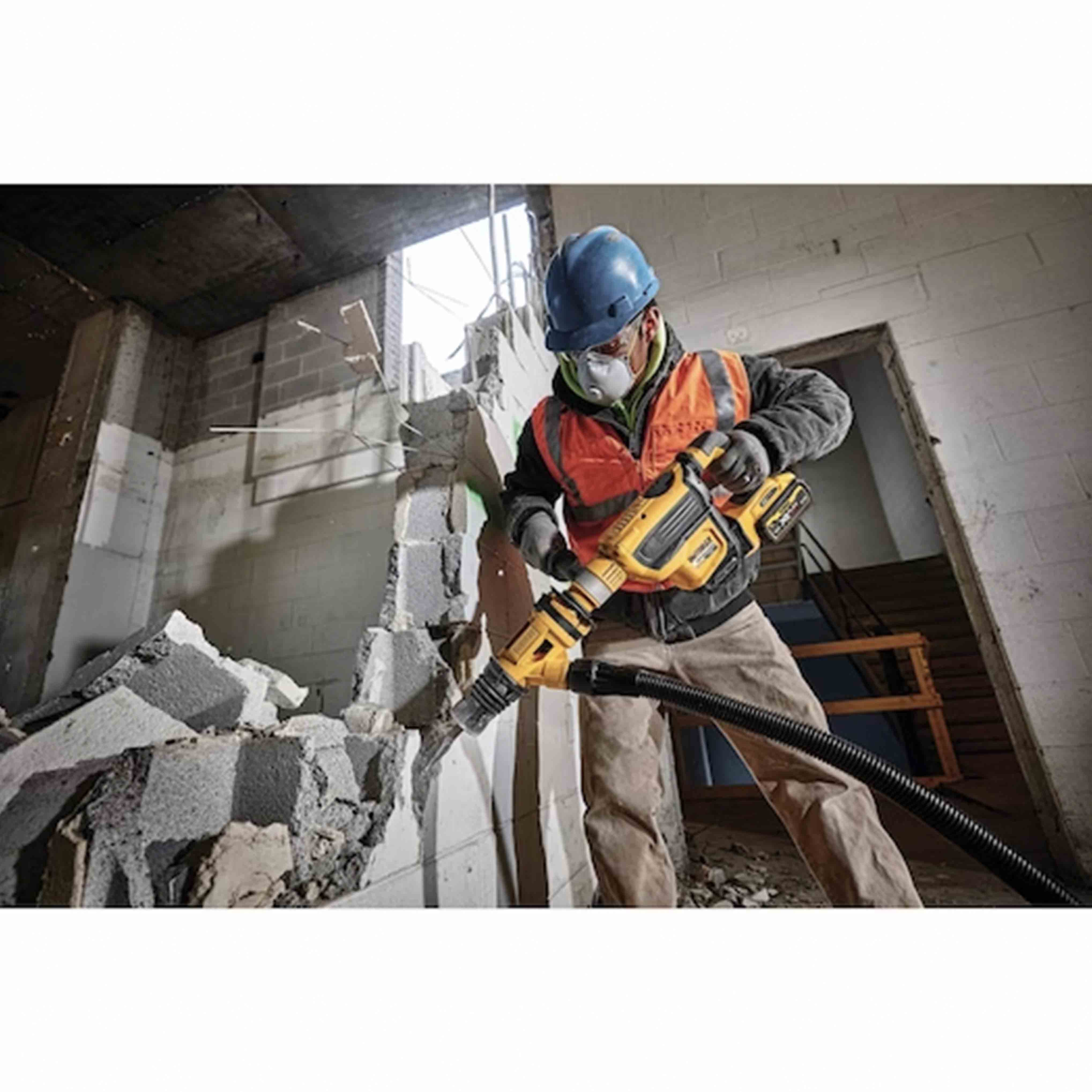 Demo-perforator hammer BRUSHLESS motor 54V XR FLEXVOLT high power SDS-Max 45mm in CASE and ACCESSORIES - DeWALT - DCH614X2-QW Demo-perforator hammer BRUSHLESS motor 54V XR FLEXVOLT high power SDS-Max 45mm in CASE and ACCESSORIES - DeWALT - DCH614X2-QW